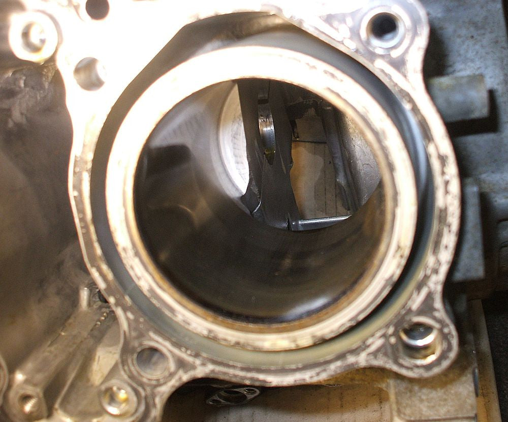 1995 Honda VFR750 Interceptor Crankcase Crank Case Block Cylinder