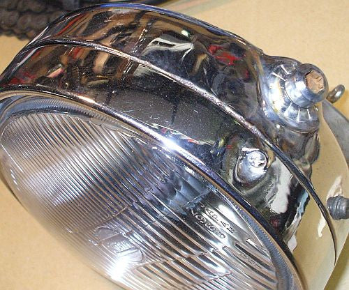 1985 Honda VT500 Shadow Headlight Head Light Bulb Ring and Bucket