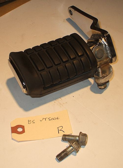 1985 Honda VT500 Shadow Foot Peg Right R Main Step