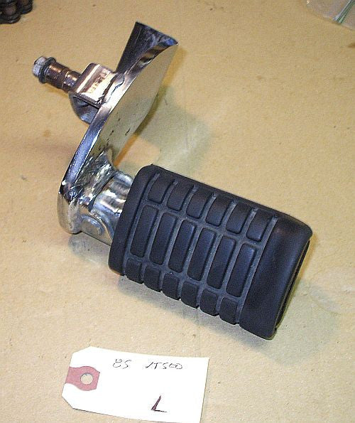 1985 Honda VT500 Shadow Foot Peg Left L Main Step