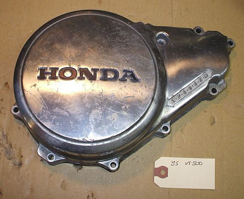 1985 Honda VT500 Shadow Left Side Case L Crankcase Stator Cover