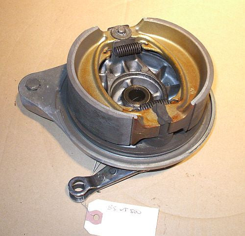 1985 Honda VT500 Shadow Rear Hub Rear Brake Drum Panel Hub VT 500