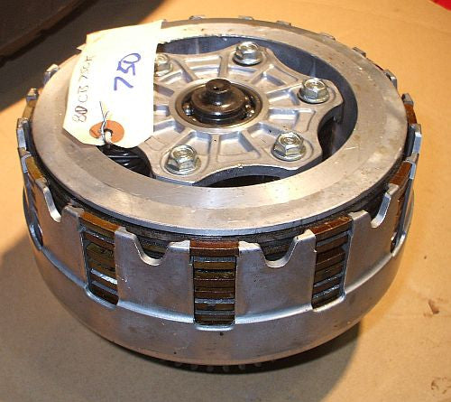 1980 Honda CB750K CB 750  CLUTCH COMPLETE W FRICTION PLATES AND BASKET