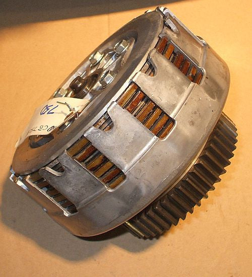 1980 Honda CB750K CB 750  CLUTCH COMPLETE W FRICTION PLATES AND BASKET