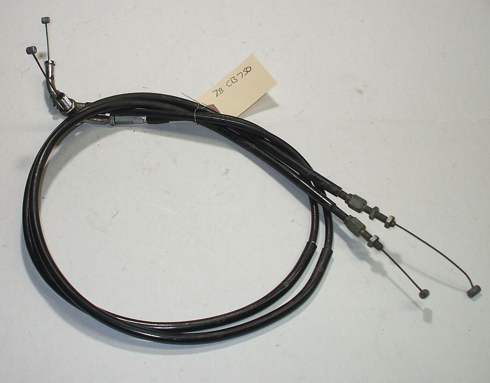 1978 Honda CB750K CB750 CB 750 Throttle Cable A B