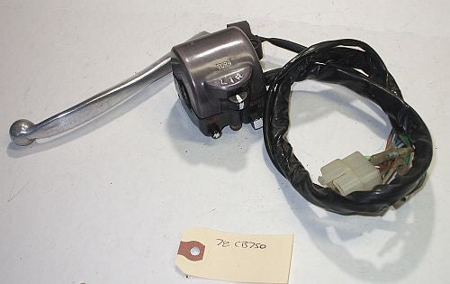 1978 Honda CB750K CB750 CB 750 Bar Control Switch Assembly Left L Turn Signal w Clutch Lever