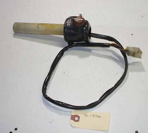 1978 Honda CB750K CB750 CB 750 Bar Control Switch Assembly Right Side R Start Stop Kill Starter
