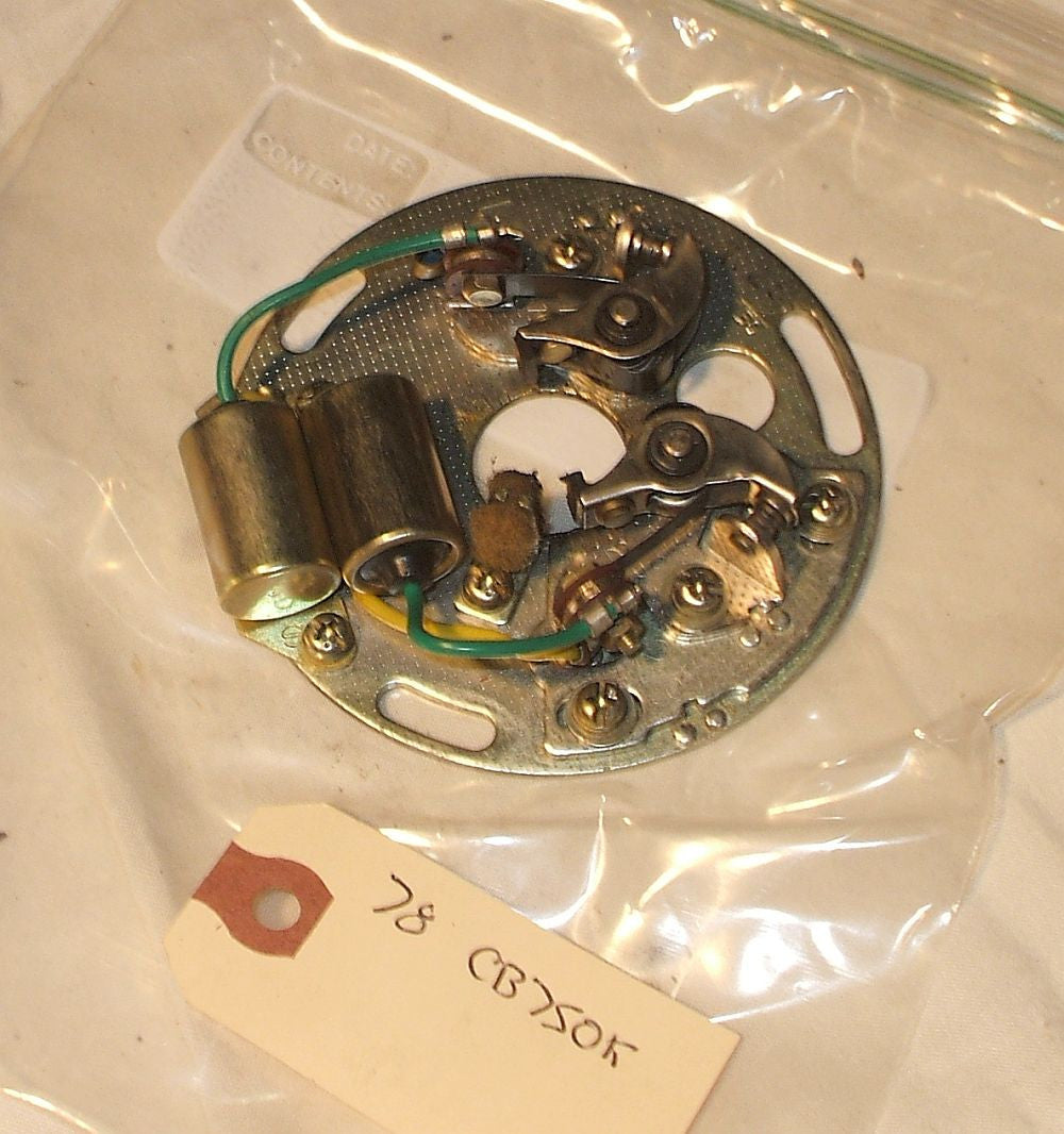 1978 Honda CB750 K CB 750 CB750K Points Points Plate Condenser