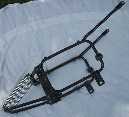 Honda GL1000 GL 1000 Goldwing Luggage Saddle Bag Hard Luggage Mounting Bracket W Chrome Luggage rack