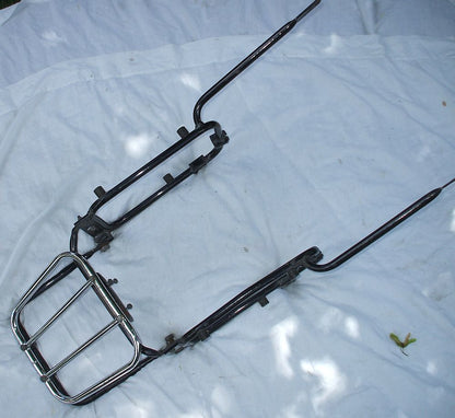 Honda GL1000 GL 1000 Goldwing Luggage Saddle Bag Hard Luggage Mounting Bracket W Chrome Luggage rack