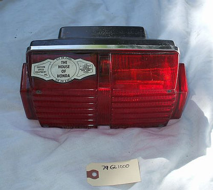 1979 Honda GL1000 GL 1000 Goldwing Tail Light  1975 1976 1977 1978