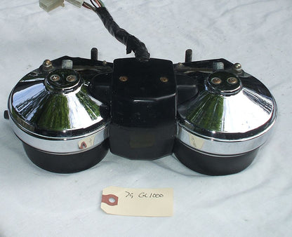 1979 Honda GL1000 GL 1000 Goldwing Gauge Cluster Speedometer Tachometer 1975 1976 1977 1978