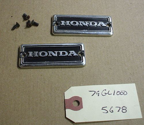 1979 Honda GL1000 Goldwing Emblem Head Cover