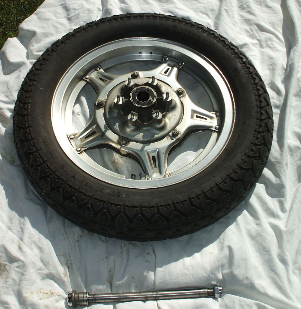 1979 Honda GL1000 Goldwing Rear Wheel W Axle
