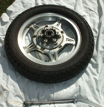 1979 Honda GL1000 Goldwing Rear Wheel W Axle