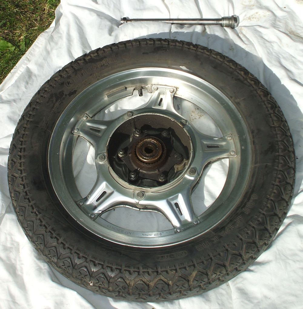 1979 Honda GL1000 Goldwing Rear Wheel W Axle
