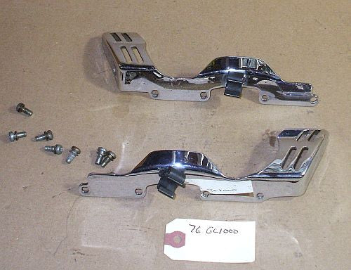 1976 Honda GL1000 Goldwing CHROME CARBURETOR GUARD PLATE STAY