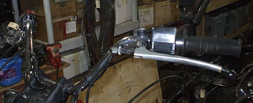1976 Honda GL1000 Goldwing HANDLEBARS W CONTROL L R SWITCH HANDLE BAR