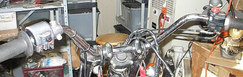 1976 Honda GL1000 Goldwing HANDLEBARS W CONTROL L R SWITCH HANDLE BAR
