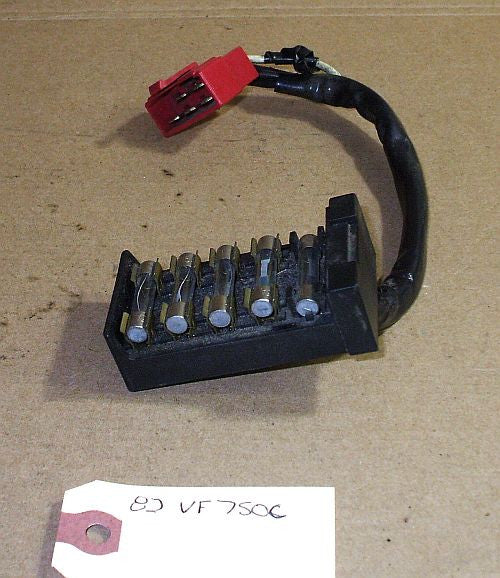 1982 Honda VF750 Magna Fuse Box Plate 82 83 84