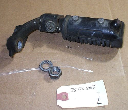 1976 Honda GL1000 GL 1000 Goldwing Foot Peg Main Step L Left Side 1975 1976 1977 1978