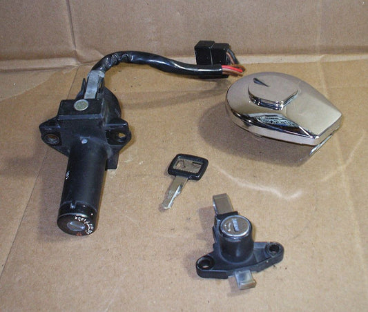 1982 Honda VF750 Magna Ignition Key Set Gas Cap Helmet Lock Set