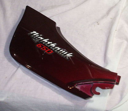 1983 Honda CB650 Nighthawk Left Side Cover Side plate L