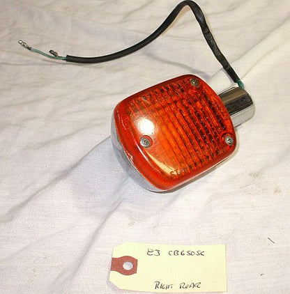 1983 Honda CB650 Nighthawk Rear Turn Signal R