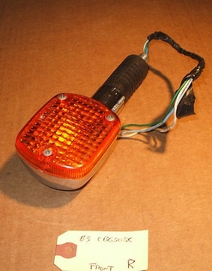1983 Honda CB650 Nighthawk Front Turn Signal Right R
