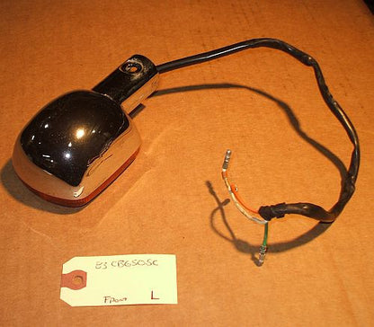 1983 Honda CB650 Nighthawk TURN SIGNAL FRONT LEFT 83 cb650sc