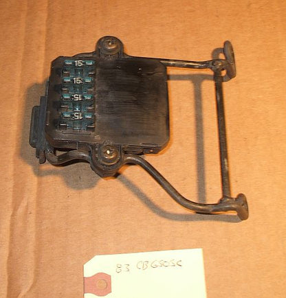 1983 Honda CB650 Nighthawk Fuse box