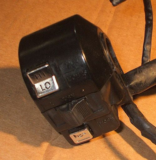 1983 Honda CB650 Left Side Bar Control Turn Signal Hi Low Beam Switch