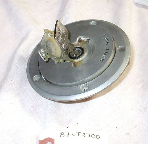 1987 Honda VFR700 Interceptor Gas Cap Fuel Filler Cap W Key