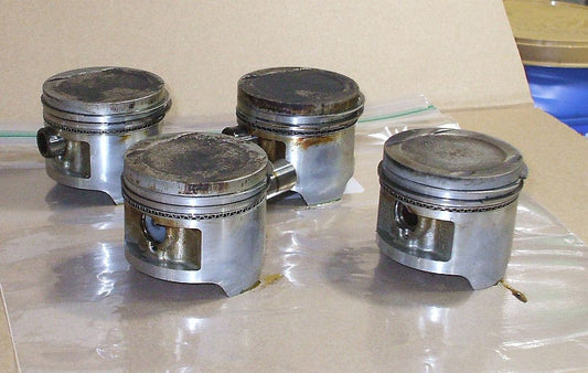 1983 Honda CB650 Nighthawk Pistons (4) STD bore