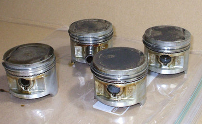1983 Honda CB650 Nighthawk Pistons (4) STD bore