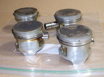 1983 Honda CB650 Nighthawk Pistons (4) STD bore