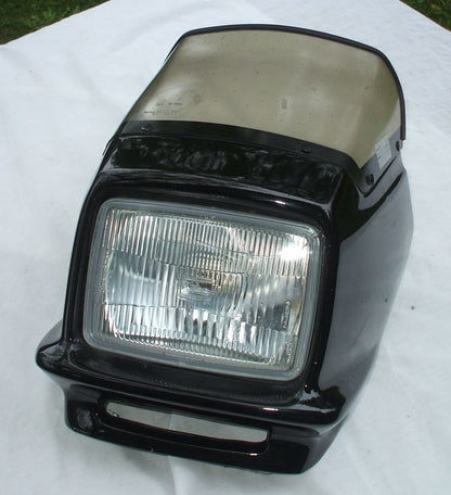 1985 Honda CB700 Nighthawk Hood Front Fairing w Head Light Headlight Cowl