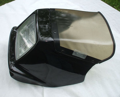1985 Honda CB700 Nighthawk Hood Front Fairing w Head Light Headlight Cowl