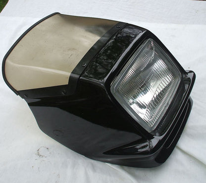 1985 Honda CB700 Nighthawk Hood Front Fairing w Head Light Headlight Cowl