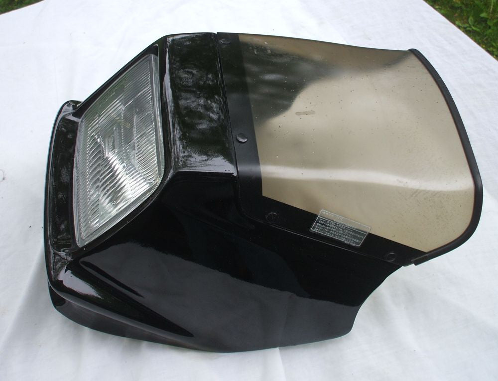 1985 Honda CB700 Nighthawk Hood Front Fairing w Head Light Headlight Cowl