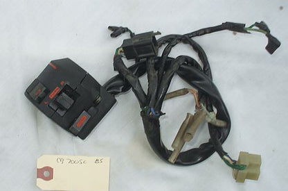 1985 Honda CB700 Nighthawk Left Side Bar Control Turn Signal Horn L