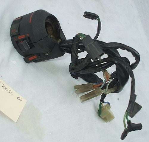 1985 Honda CB700 Nighthawk Left Side Bar Control Turn Signal Horn L