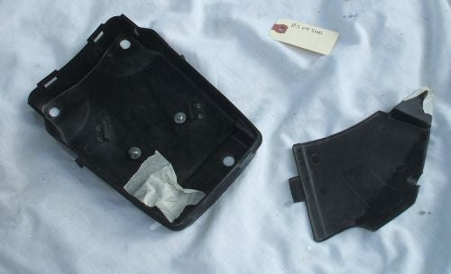 1985 Honda VT500 Shadow Plastic Cover Backrest