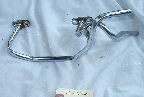 1995 Honda VFR750 Interceptor Oil Pipe Line Air Front