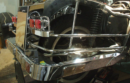 1983 Honda GL1100 GOLDWING CHROME LUGGAGE MOUNT BUMPER GUARD CRASH BARS