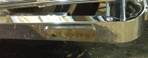 1983 Honda GL1100 GOLDWING CHROME LUGGAGE MOUNT BUMPER GUARD CRASH BARS