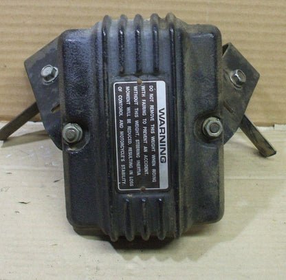 1981 Honda GL1100 GOLDWING  FAIRING COUNTER WEIGHT INERTIA