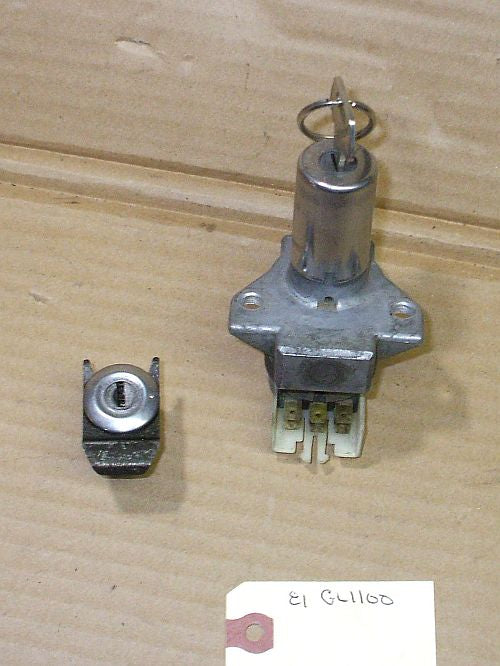 1981 Honda GL1100 Goldwing Ignition Switch W Key and Tray Lock 81 82 78 79