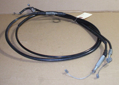 1981 Honda GL1100 GOLDWING THROTTLE CABLES A and B PAIR