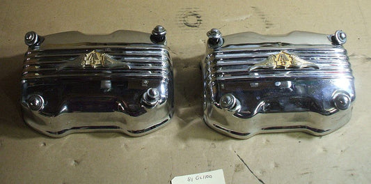 1981 Honda GOLDWING GL1100 VALVE COVER RIGHT LEFT COVERS R L CHROME